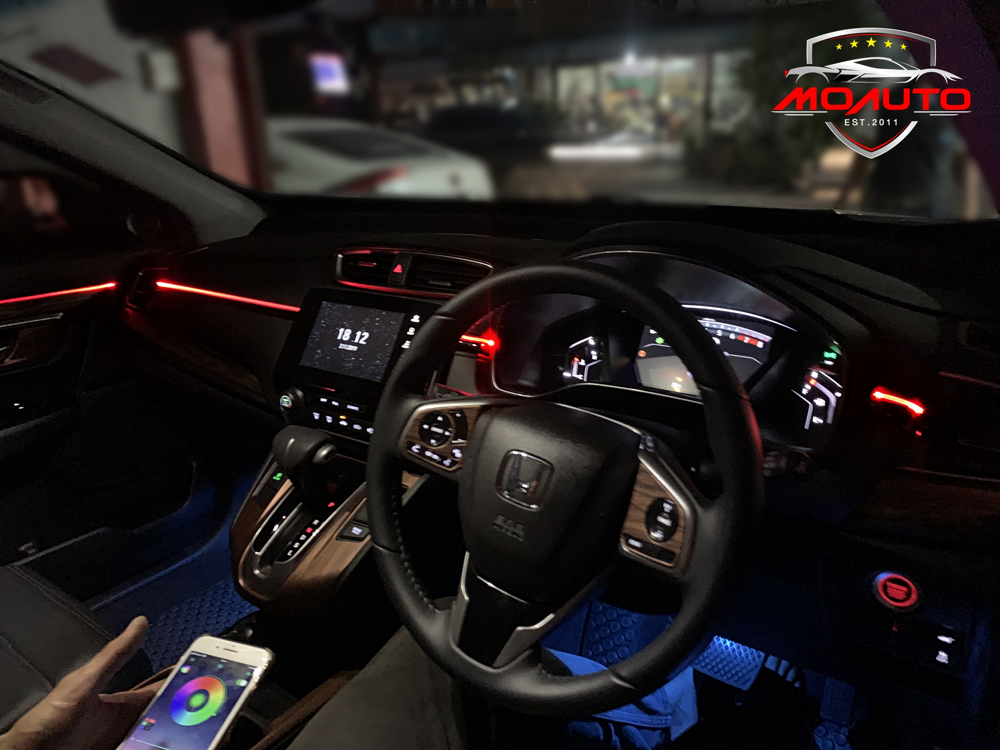 ไฟ LED Ambient light ภายใน CR-V