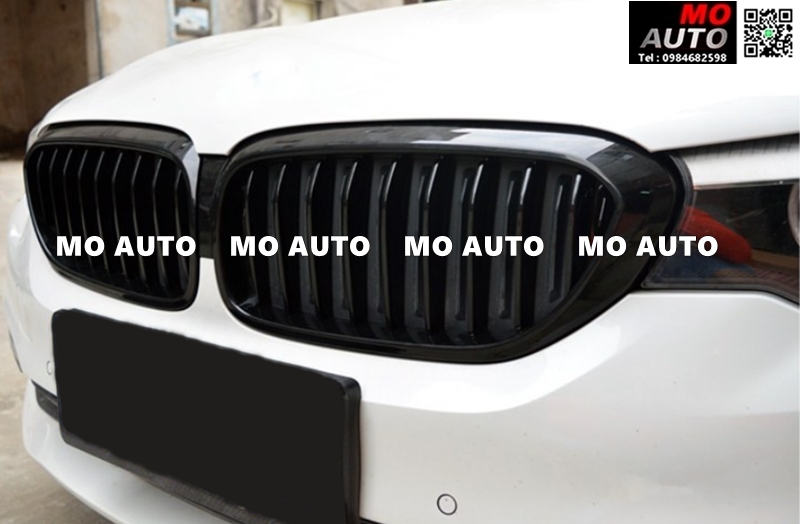 กระจังหน้าซี่เดี่ยว สีดำเงา BMW G30
