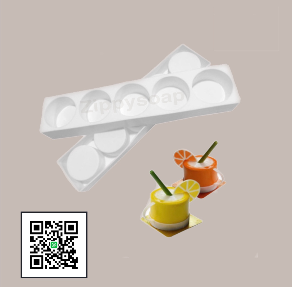 แม่พิมพ์ซิลิโคน วงกลม 5ช่อง ขนาด160g 006479