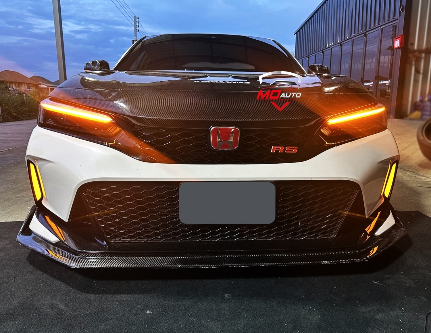 ไฟเดย์ไลท์กันชนหน้า TYPE-R สำหรับ CIVIC FE