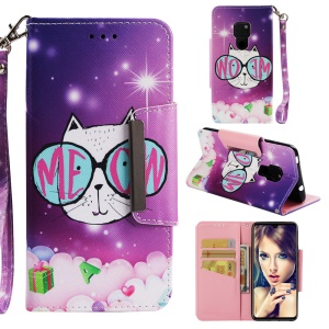 Case Huawei Mate 20 / Pre-order * เคสพิมพ์ลายเนื้อ PU ซองหนังกระเป๋าสตางค์ *