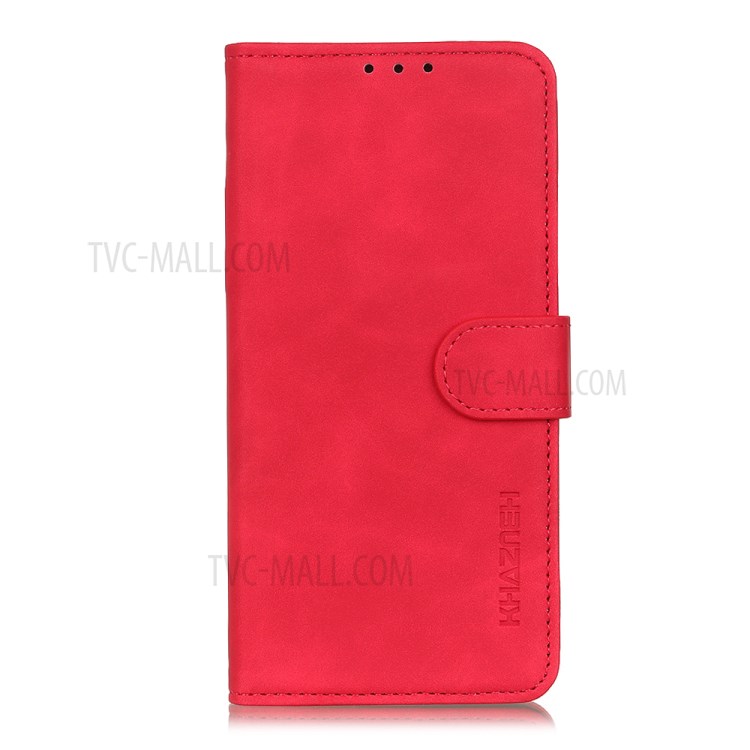 Case Huawei Nova 7 SE / Pre-order * KHAZNEH Retro Leather Wallet สไตล์กระเป๋า: 2 ช่องเสียบการ์ด + กระเป๋าเงินสด 1 *