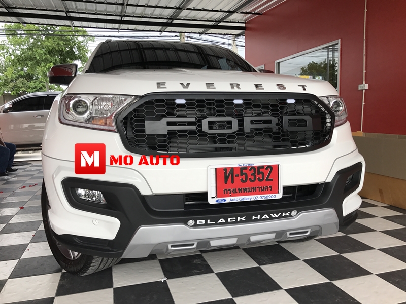 ชุดแต่ง Ford Everest ทรง Black Hawk