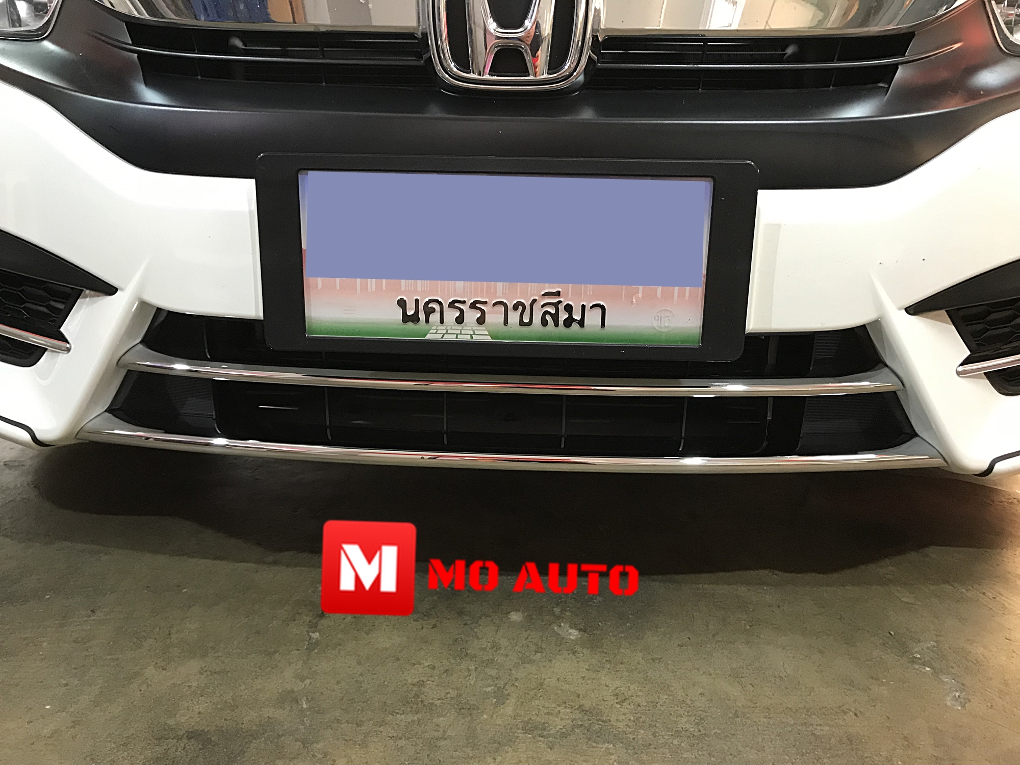 คิ้วกระจังหน้าล่างโครเมียม CIVIC FC