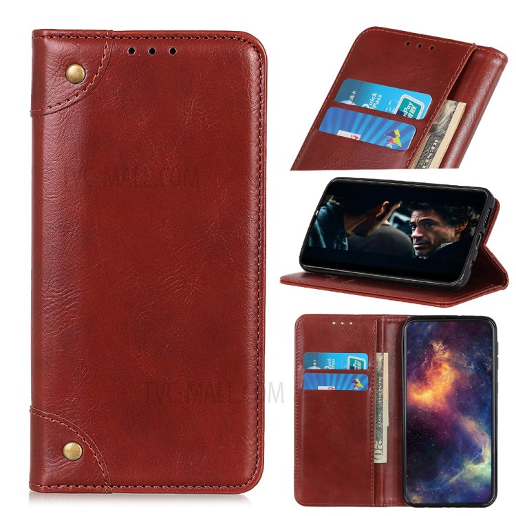 Case Samsung Galaxy A10 / Pre-order * เคสเคสหนังแยกส่วน Crazy Horse ที่ดูดซับอัตโนมัติ การออกแบบกระเป๋าสตางค์เหมาะกับบัตรและเงินสด *
