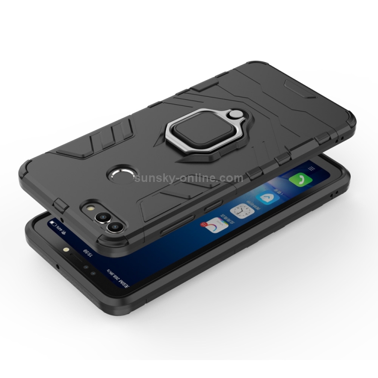 Case Huawei Y9 / Pre-order * เคสกันกระแทก PC + TPU พร้อมที่ใส่แหวนแม่เหล็ก *