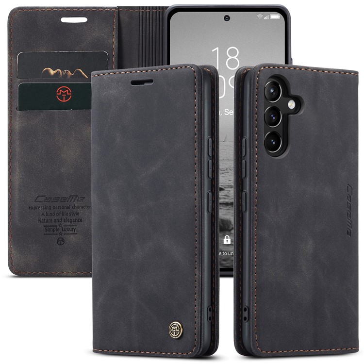 Case Samsung Galaxy A54 5G # Pre-Order * CASEME นี้มีสไตล์ย้อนยุคที่เรียบง่ายและโครงสร้างจับยึดที่เป็นมิตรต่อผู้ใช้ *
