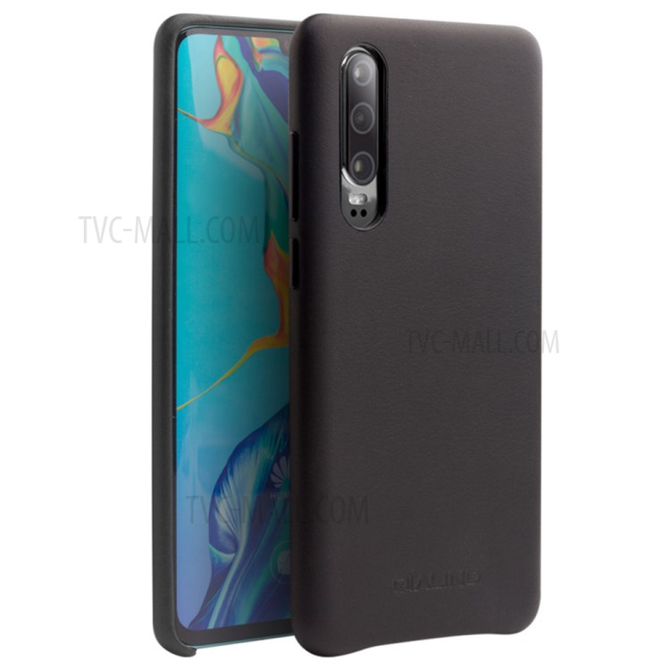 Case Huawei P30 / Pre-Order * QIALINO เคสแข็ง PC เคลือบหนังแท้ *