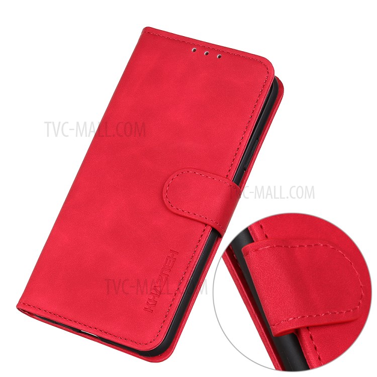 Case Huawei Nova 7 SE / Pre-order * KHAZNEH Retro Leather Wallet สไตล์กระเป๋า: 2 ช่องเสียบการ์ด + กระเป๋าเงินสด 1 *