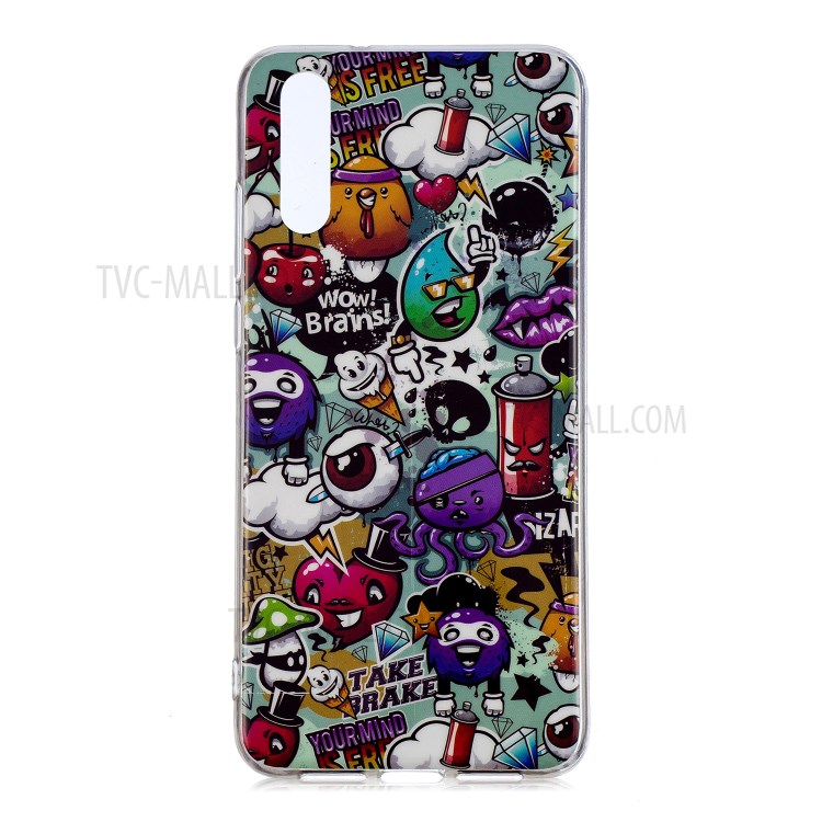 Case Huawei P20 / Pre-order * เคสส่องสว่างพิเศษจะเรืองแสงในที่มืด รูปแบบการพิมพ์TPU *