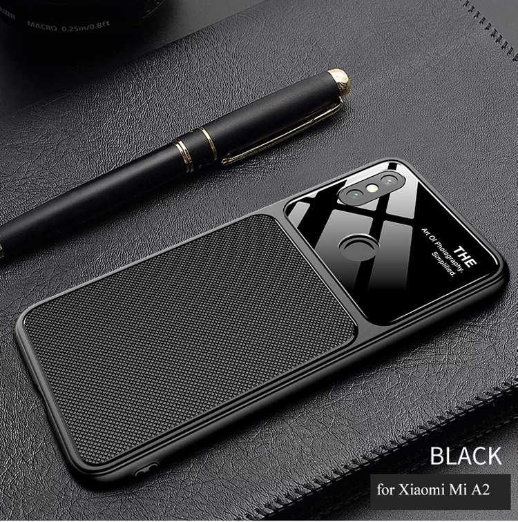 Case Xiaomi Mi A2 / Mi 6X / Pre-Order * LENUO กระจกนิรภัยเลนส์ TPU วัสดุนำเข้าจากเยอรมัน Bayer *