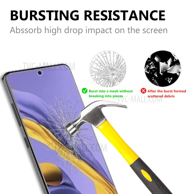 กระจกกันรอย Samsung Galaxy A51 / Pre-order * 2.5D 9H Arc ทำจากกระจก AGC คุณภาพสูง *