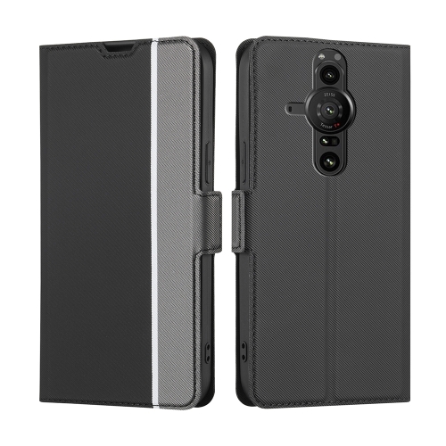 Case Sony Xperia Pro-I # Pre-Order * Sony Xperia Pro-i Twill Tebture Button Case Thase Phone *