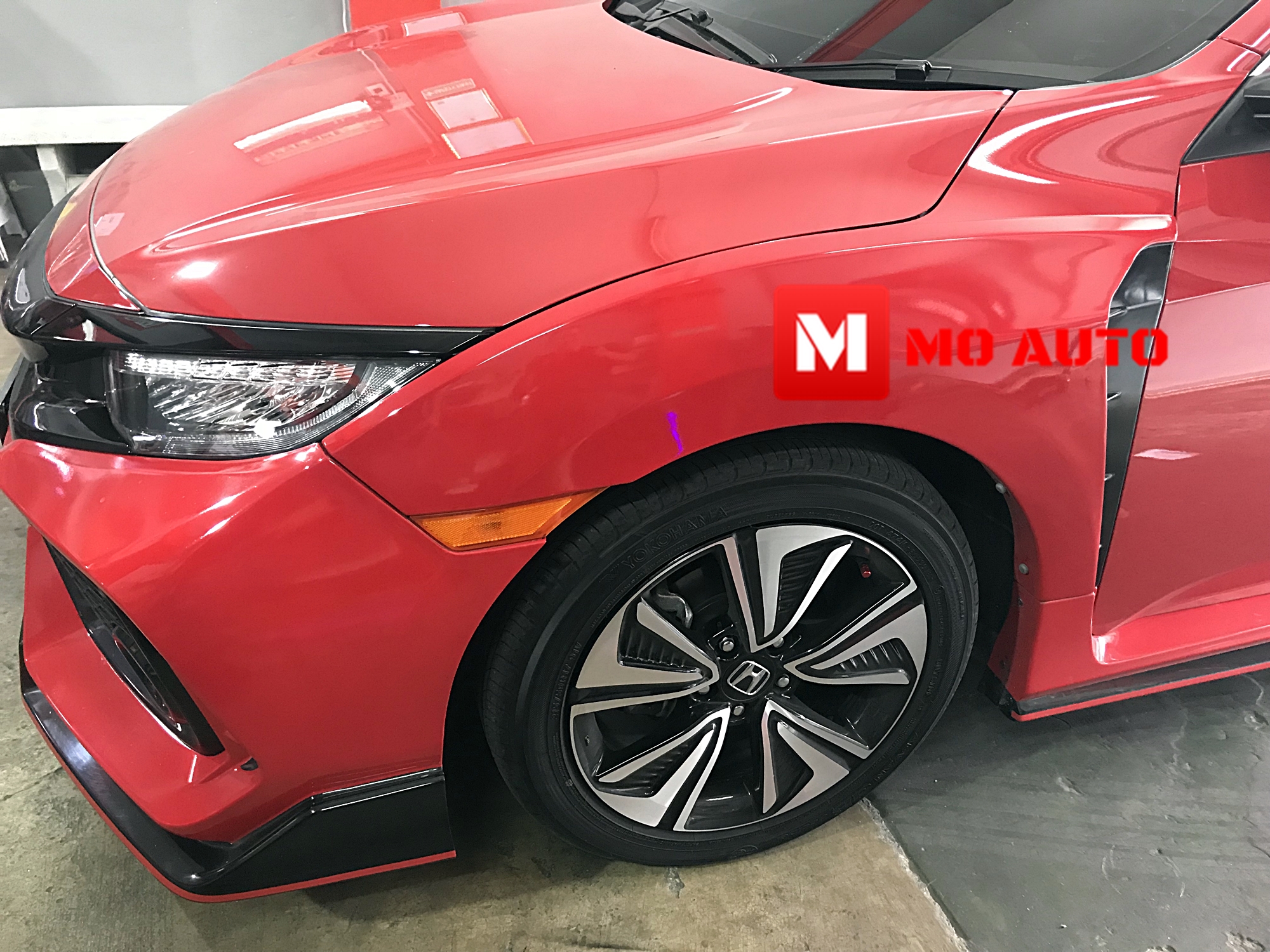 ชุดแต่ง TYPE-R CIVIC FK Hatchback แบบสวมทับ