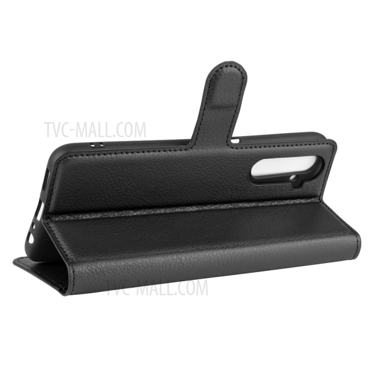 Case Realme 6 Pro / Pre-Order * เคสหนังกระเป๋าสตางค์หนังผิวลิ้นจี่ *