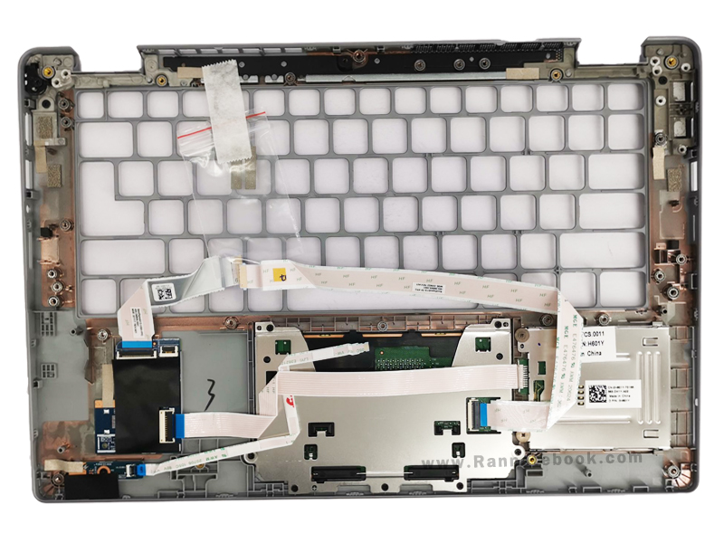 บอดี้โน๊ตบุ๊ค Palmrest Dell Latitude 5320 Touchpad แท้ รับประกัน Dell ราคา พิเศษ บอดี้บน ทัชแพด Notebook Dell Latitude 5320 สีเงิน ตรงรุ่น ตรงสเปค