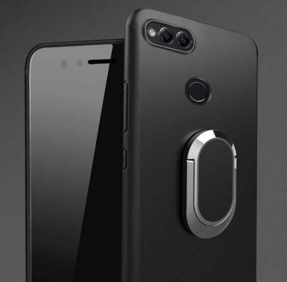 Case Huawei Y6 Prime (2018) / Pre-order * Finger Ring Kickstand (แผ่นโลหะแม่เหล็กแบบ Built-in) *