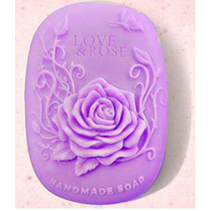 แม่พิมพ์สบู่ รูปดอกกุหลาบ love rose