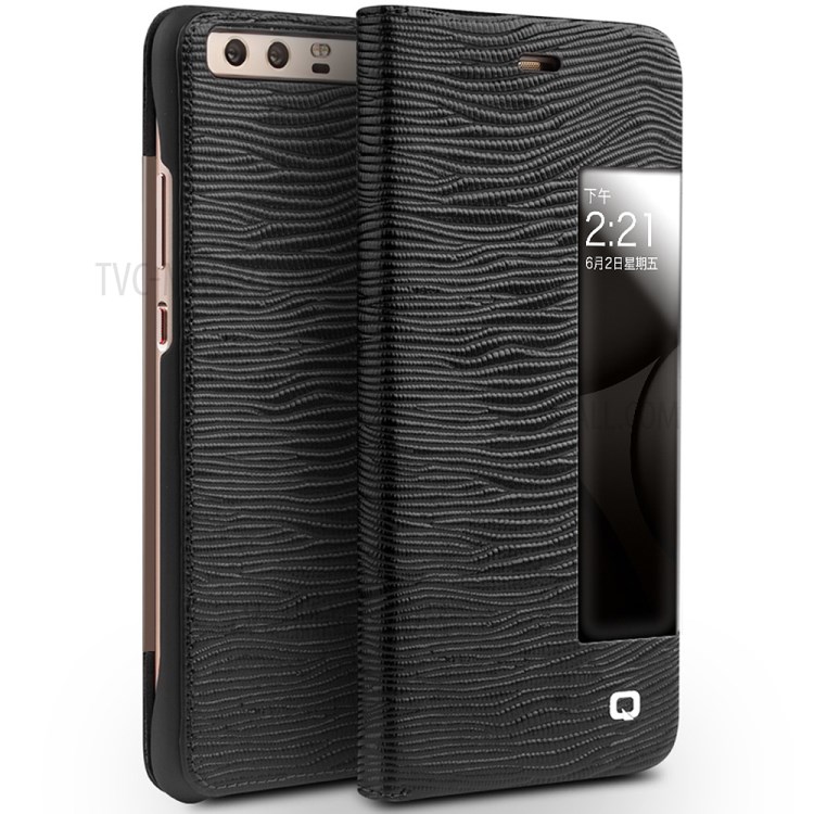 Case Huawei P10 Plus / Pre-order * QIALINO เคสหนังแท้ ฟังก์ชั่นปลุก / นอนหลับอัตโนมัติ *