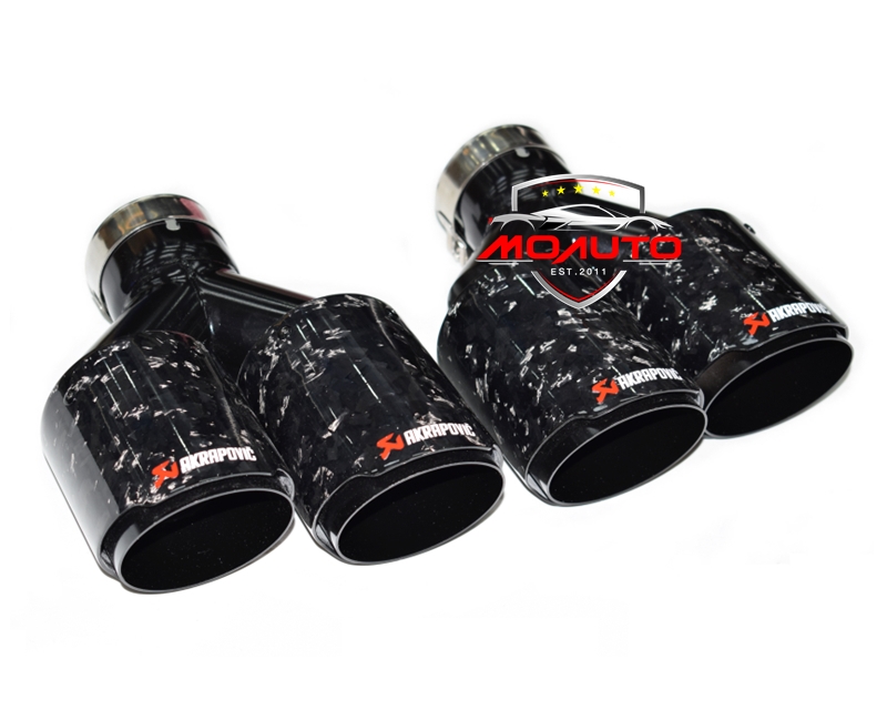 ปลายท่อกลม V3 Akrapovic Carbon BMW G30