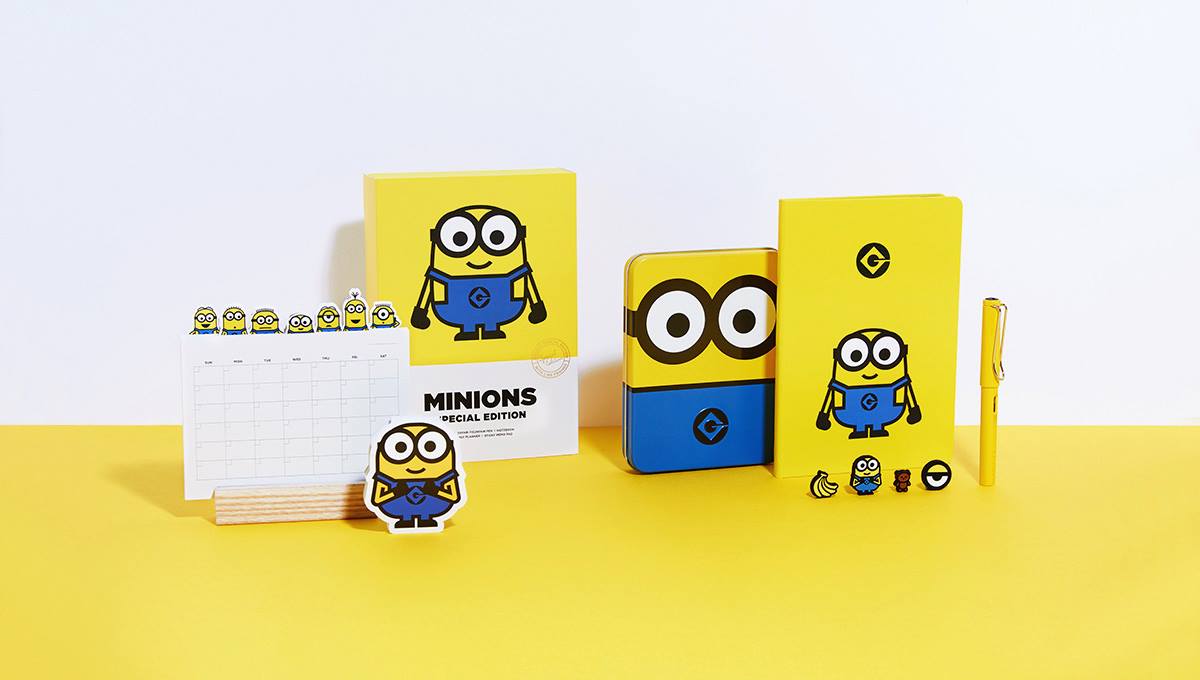 LAMY X Minions Limited Edition Yellow Fountain Pen Big set