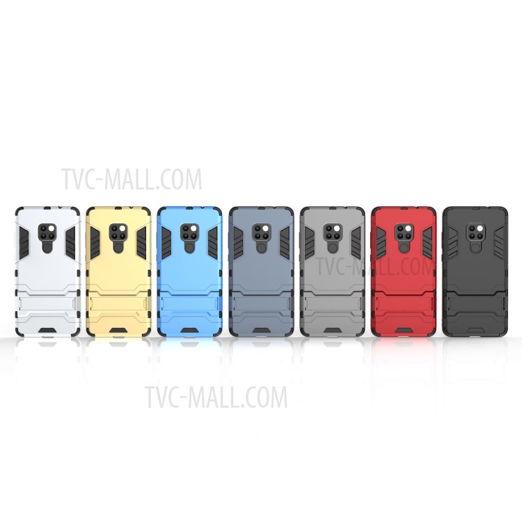 Case Huawei Mate 20 / Pre-order * เคสพลาสติก TPU Case + ไฮบริดที่มีขาตั้ง พลาสติกแข็ง + TPU อ่อน = สองชั้น *