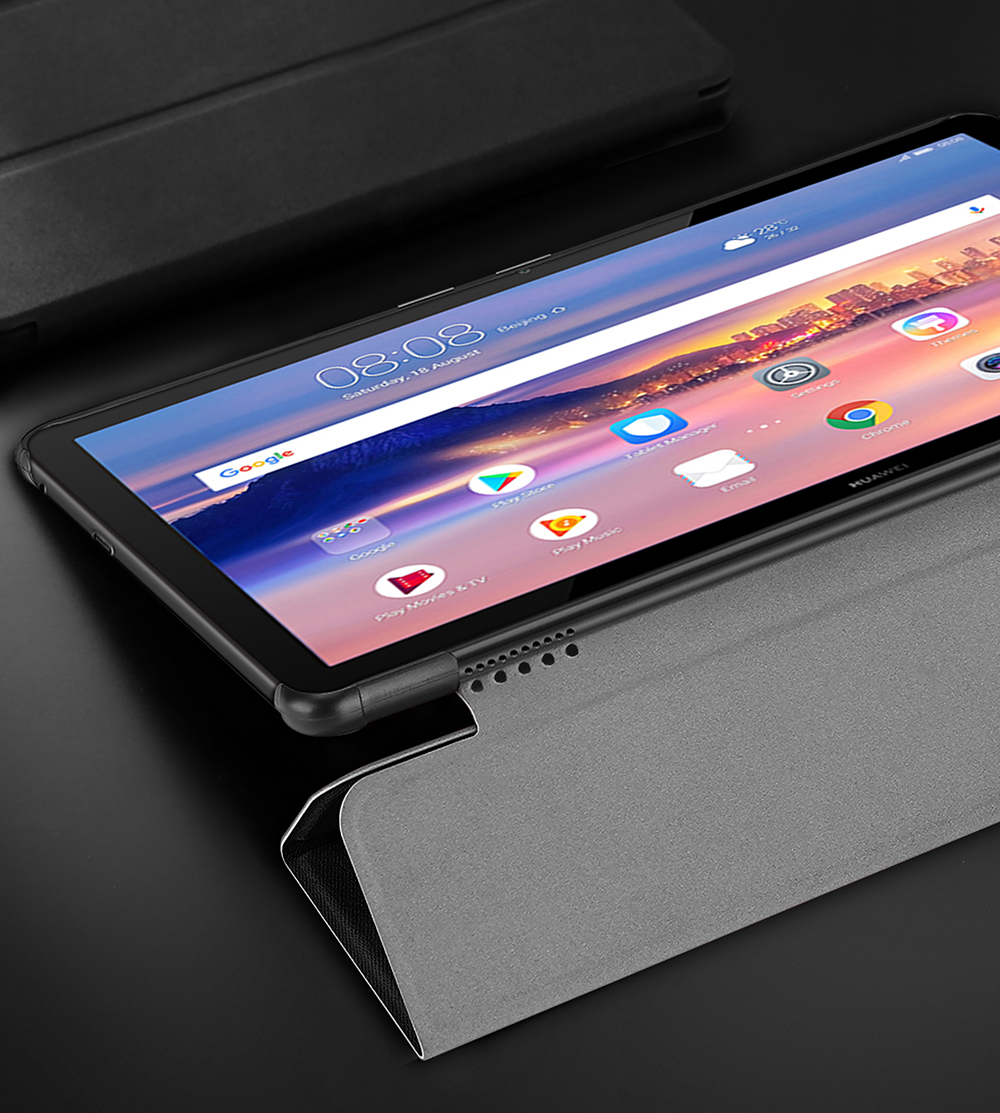 Case Huawei MediaPad T5 / Pre-Order * DUXDUCIS Smart Phone ทำจากหนัง PU สังเคราะห์คุณภาพสูงพร้อมฝาหลังพีซี *