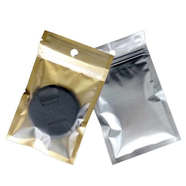 ซองซิปใส่สบู่ หน้าใส-หลังเงิน ขนาด 4*6 นิ้ว. 100 ชิ้น