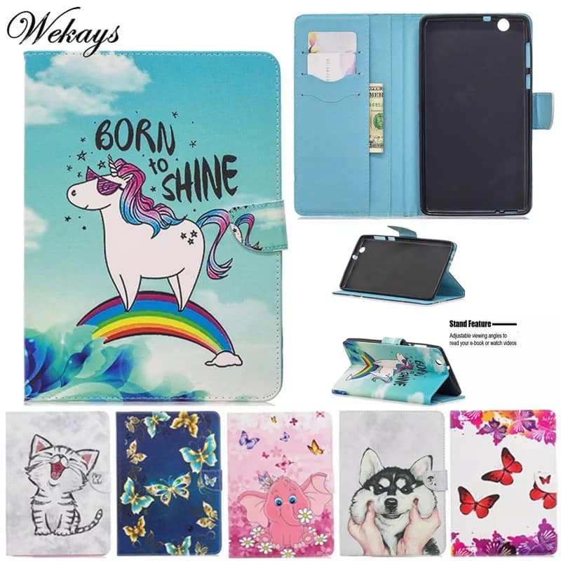 Case Huawei MediaPad T3 7' 3G / Pre-order * รูปแบบการพิมพ์ PU Case หนังพร้อมช่องเสียบการ์ดและเงินสด *