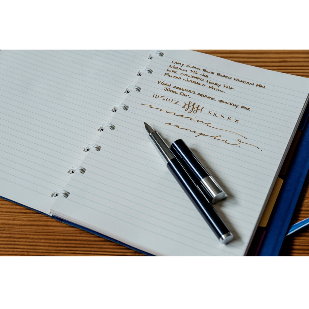 LAMY scala fountain pen Blue Black 2015 limited edition