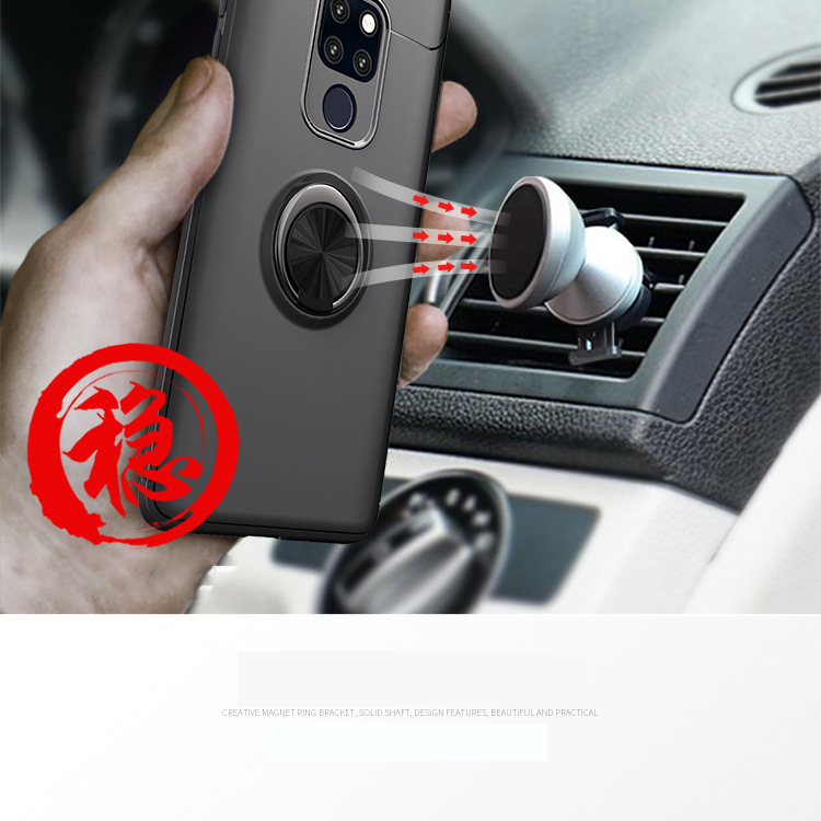 Case Huawei Mate 20 X / Pre-order * เคส TPU แหวนนิ้ว + ขาตั้ง *