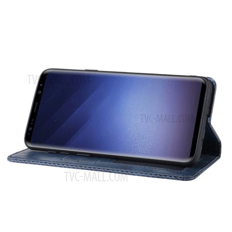 Case Samsung Galaxy S9 Plus / Pre-Order * เคสสไตล์วินเทจซองหนังกระเป๋าสตางค์ *