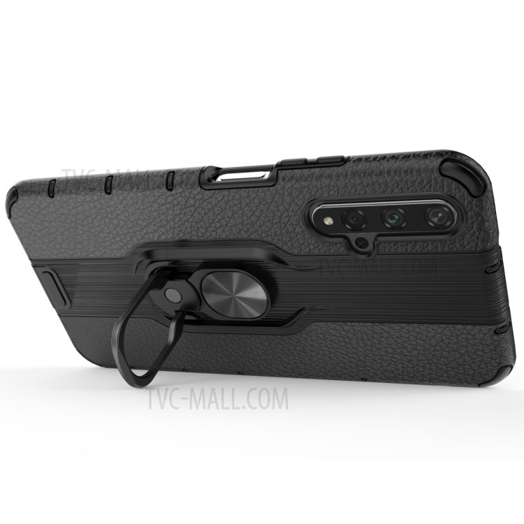 Case Huawei Nova 5T / Pre-order * เคสไฮบริด: PC + TPU ขายึดแหวนสำหรับการแสดงผลแนวนอนและการทำงานด้วยมือเดียว *