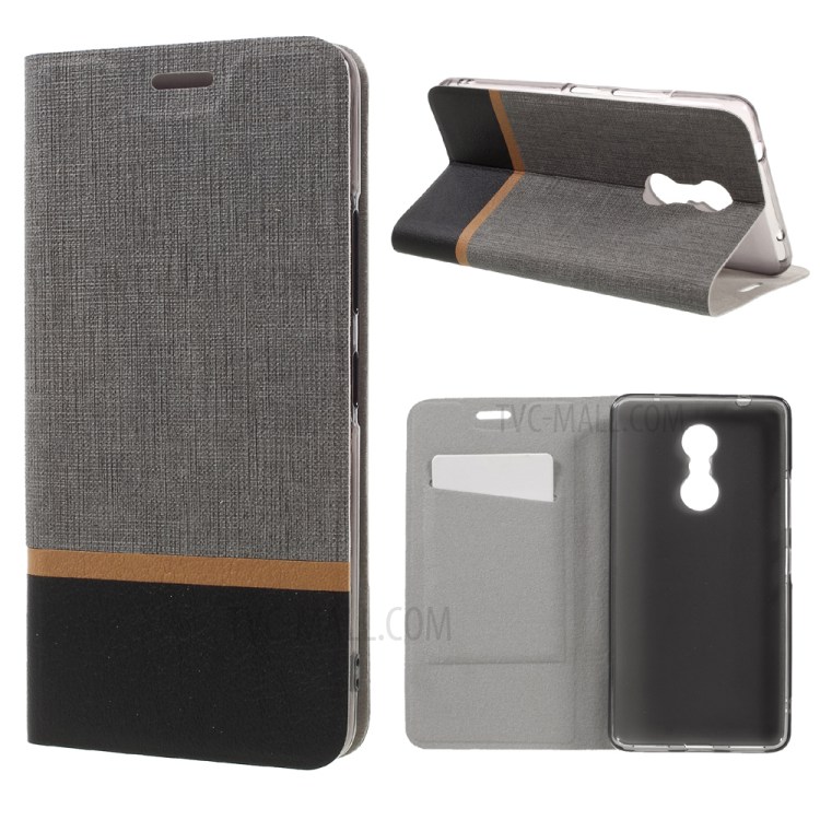 Case Lenovo K6 Note / Pre-order * หนังเนื้อครอสซี่ 2สี *