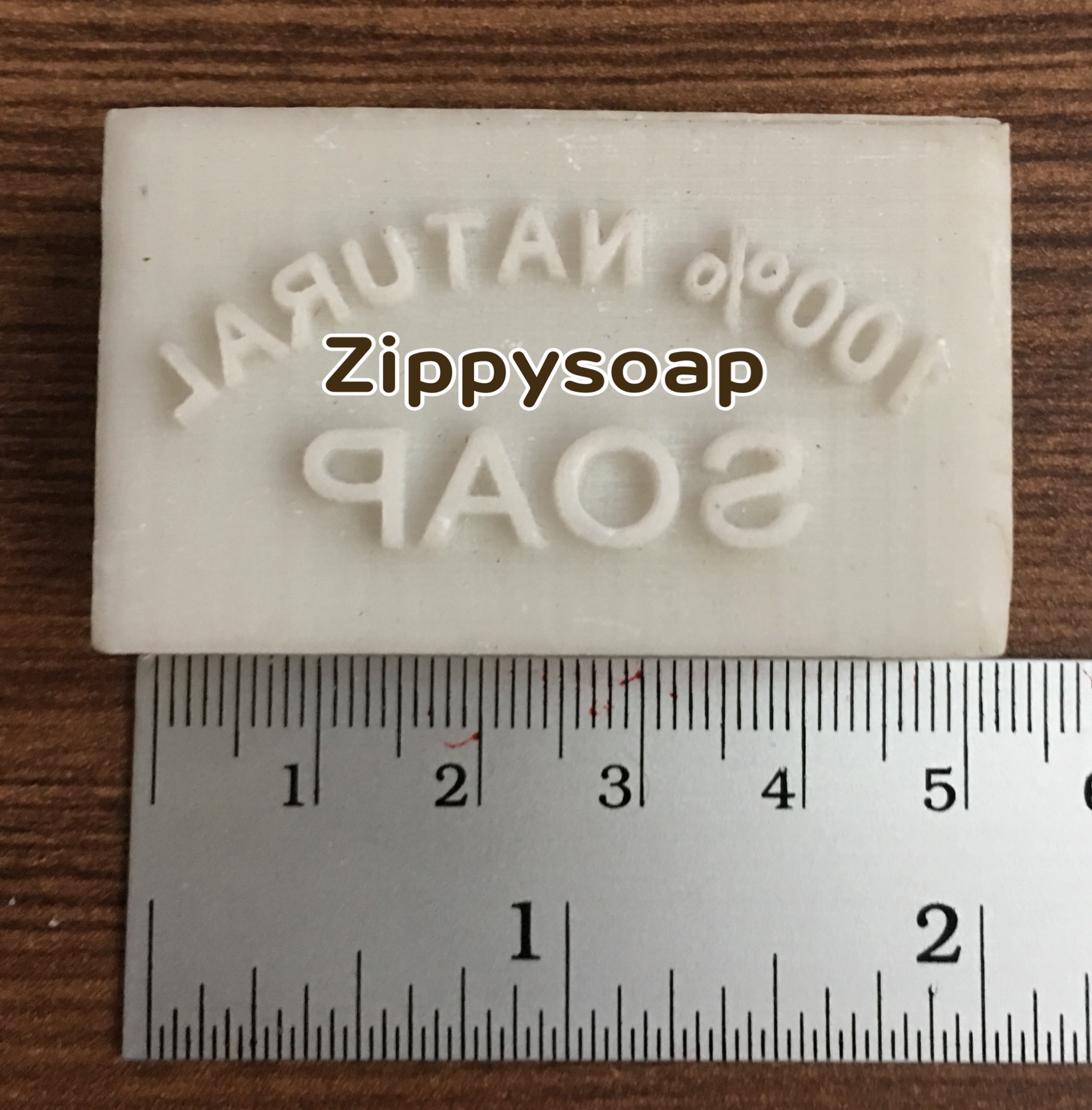 แสตมป์ต้นไม้100% natural soap 2.9*5 cm