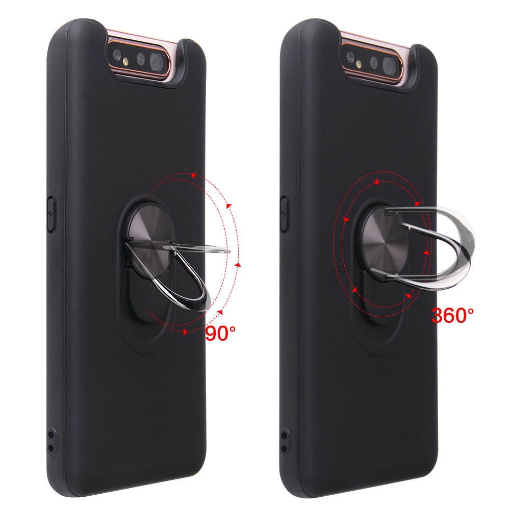 Case Samsung Galaxy A80, A90 # Pre-Order * เคส PC + TPU Hybrid ที่ถอดออกได้พร้อมขาตั้ง + แหวนนิ้ว *