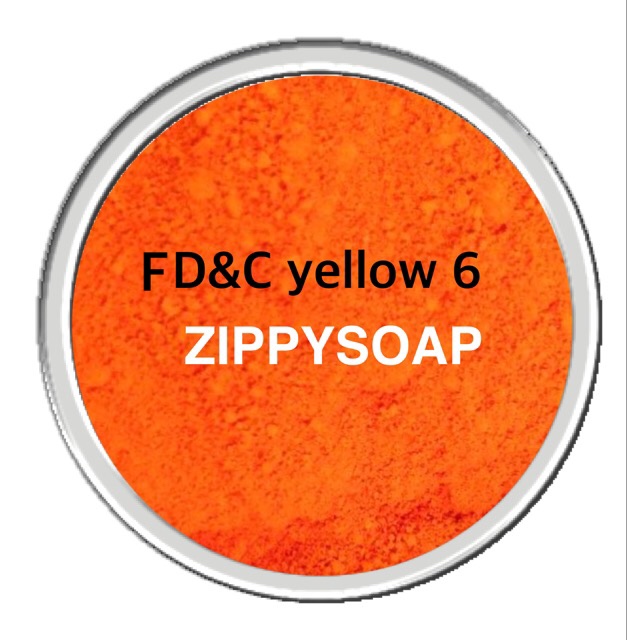 FD&C Yellow 6 สีส้มเหลืองกระจายตัวในน้ำมัน 30 g (ST-CJ)