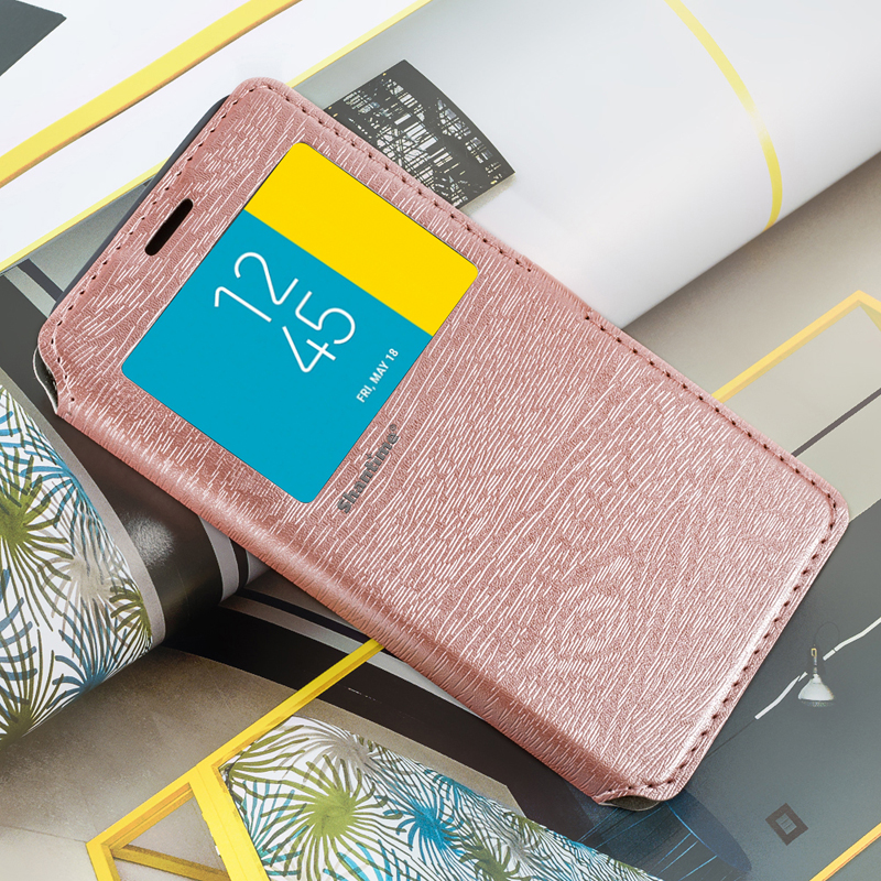 Case Huawei P8 Max / Pre-order * เคสหน้าต่างลายไม้ GRAIN หนัง PU นิ่มซิลิโคนปกหลัง *