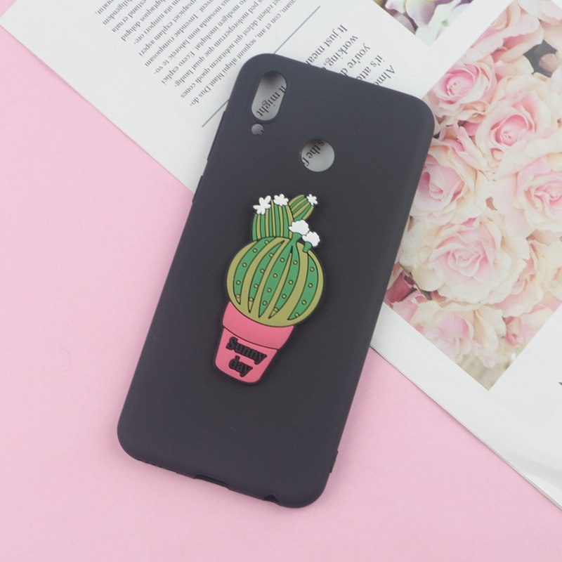 Case Huawei Y9 2019 / Pre-orde * เคส TPU ผลไม้ที่น่ารัก สตรอเบอร์รี่ กระบองเพชร แตงโม *