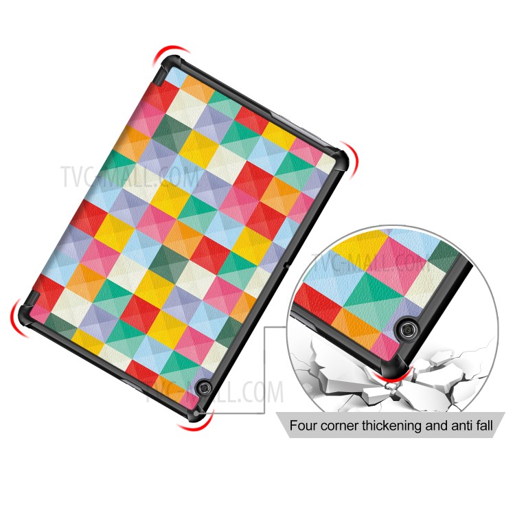 Case Huawei MediaPad T5 / Pre-Order * รูปแบบสดใสดูทันสมัย เคส 4 มุมหนา การออกแบบเพื่อป้องกัน *