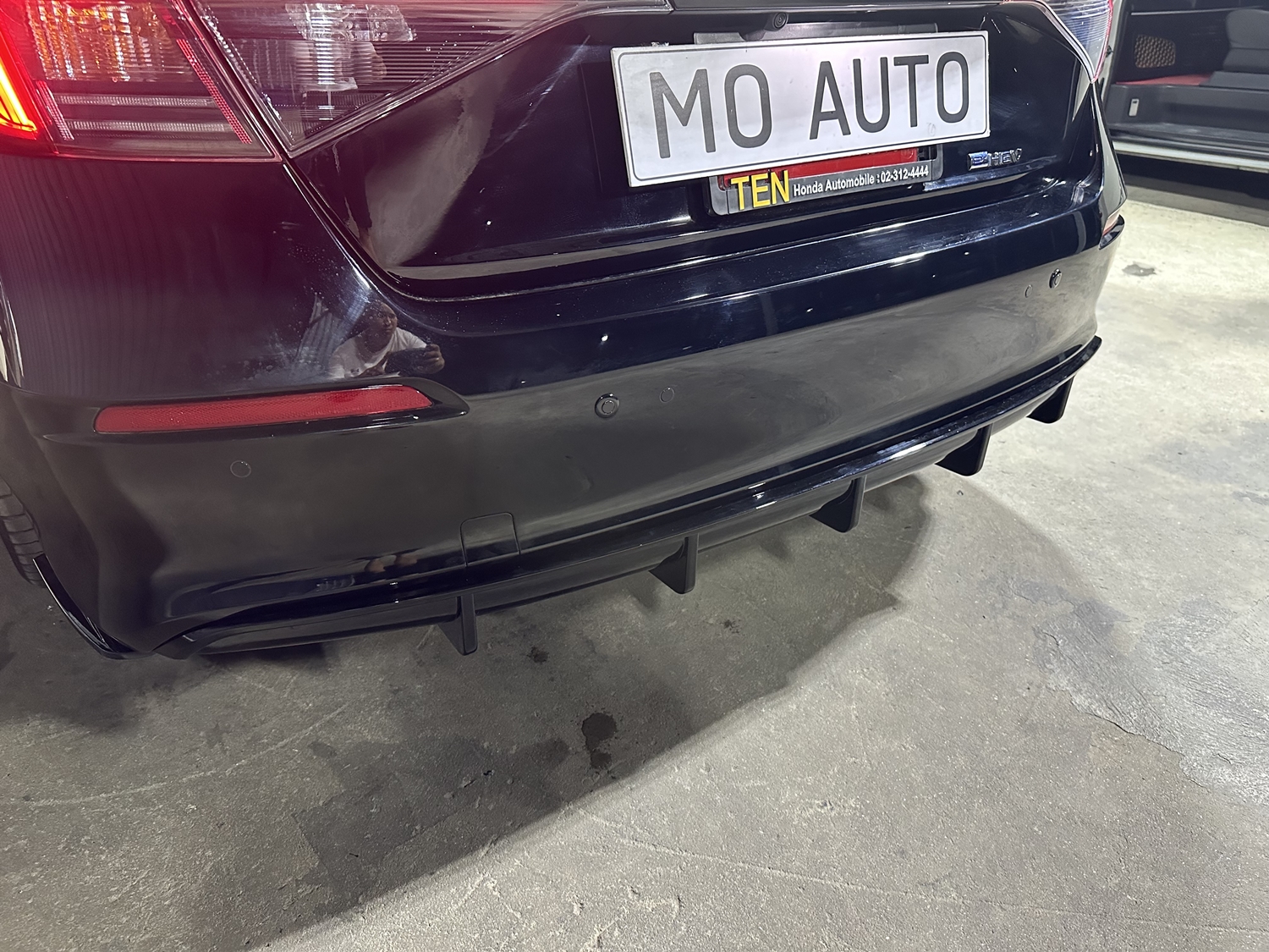 ดิฟหลัง M-SPORT ดำเงา V2 CIVIC FE