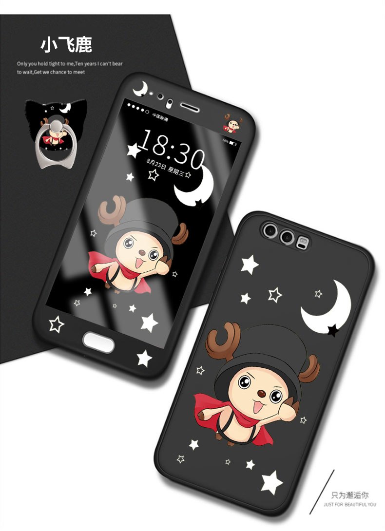 Case Huawei P9 / Pre-order * เคสเจลซิลิโคนยาง 360 องศาเต็มปกการ์ตูนน่ารัก + กระจกนิรภัย *