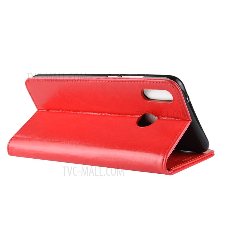 Case Huawei Y9 2019 / Pre-orde * เคสผิวหน้งม้า แยกช่องสำหรับเก็บบัตรเครดิต ID และเงินสด *