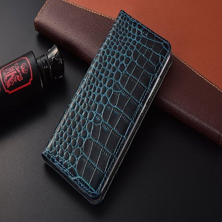 Case Huawei P8 Max / Pre-order * เคสหนังวัวแท้ ลายจระเข้ *