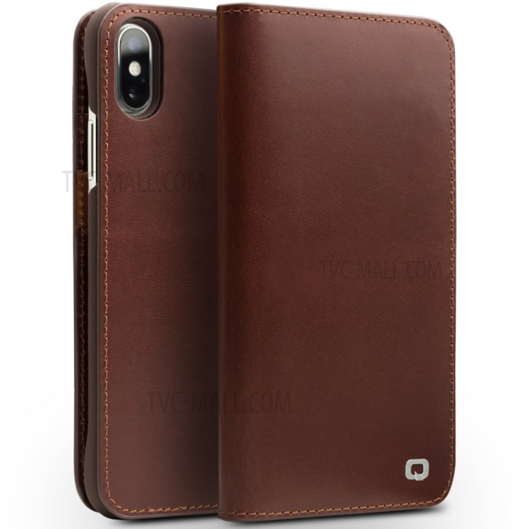 Case iPhone X, iPhone XS # Pre-Order * QIALINO สร้างขึ้นจากหนังวัวแท้ชั้นบนพรีเมี่ยมหนังแท้คุณภาพดีฝีมือประณีต *