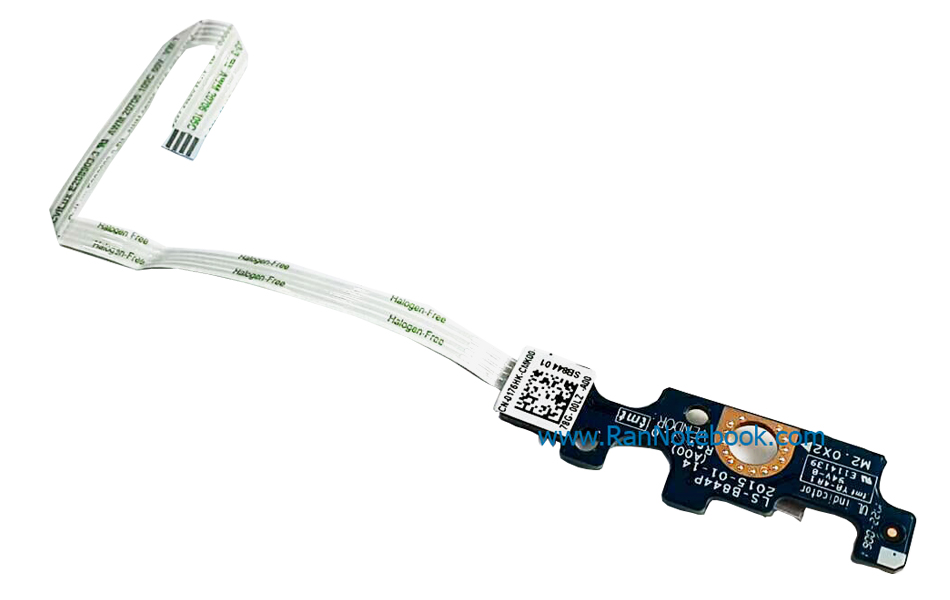 ปุ่มสวิทช์ สายสวิตช์ Dell inspiron 5558 5559 Power Switch Dell 5558 5559 อะไหล่แท้ ประกัน ศูนย์ Dell Thailand