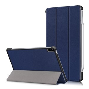Case Huawei MatePad Pro / Pre-Order * เคสหนังแท็บเล็ตยืน 3 - พับด้านหน้าหนัง PU และเคสปกหลังพลาสติก *