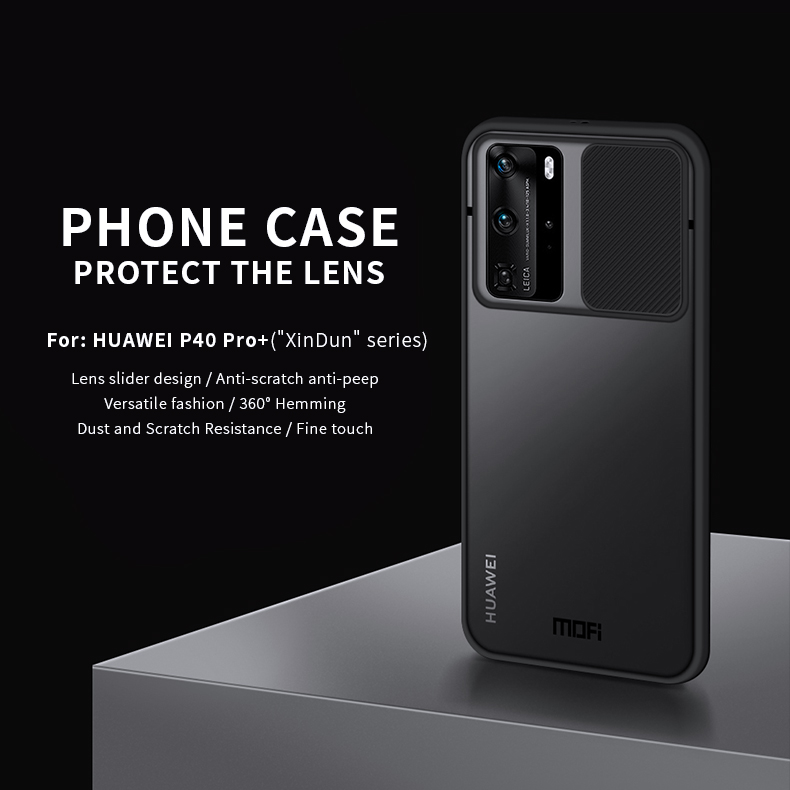 Case Huawei P40 Pro+ / Pre-order * MOFI XINDUN เคสกันกระแทก + TPU พร้อมเลนส์ป้องกันสไลด์ *