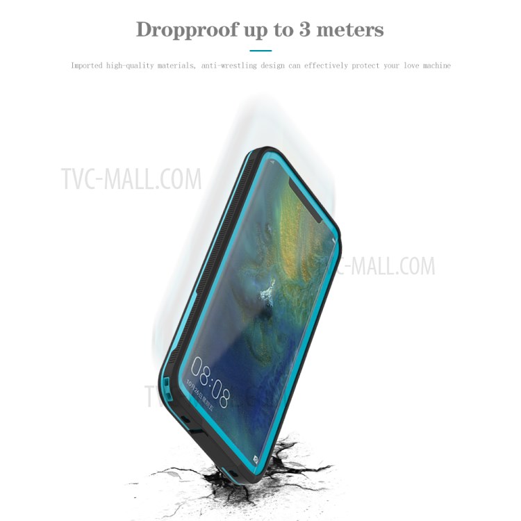 Case Huawei Mate 20 Pro / Pre-order * SHELLBOX Clear Back IP68 เคสกันน้ำ คุณภาพสูงทำจากวัสดุ TPU + PC + PTE เป็นมิตรกับสิ่งแวดล้อม *