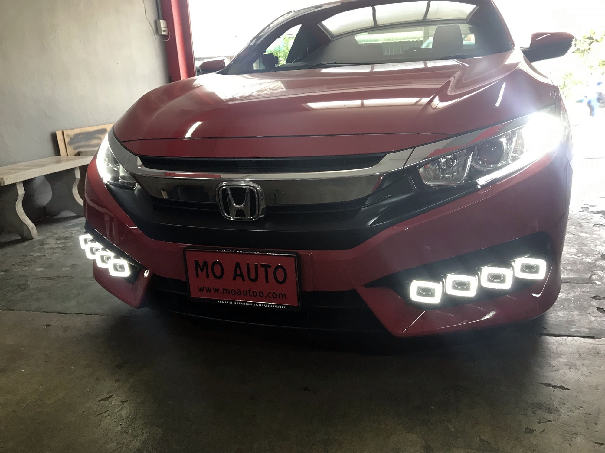 ไฟ Daylight CIVIC FC ทรง DUCATI STYLE 2016-2018